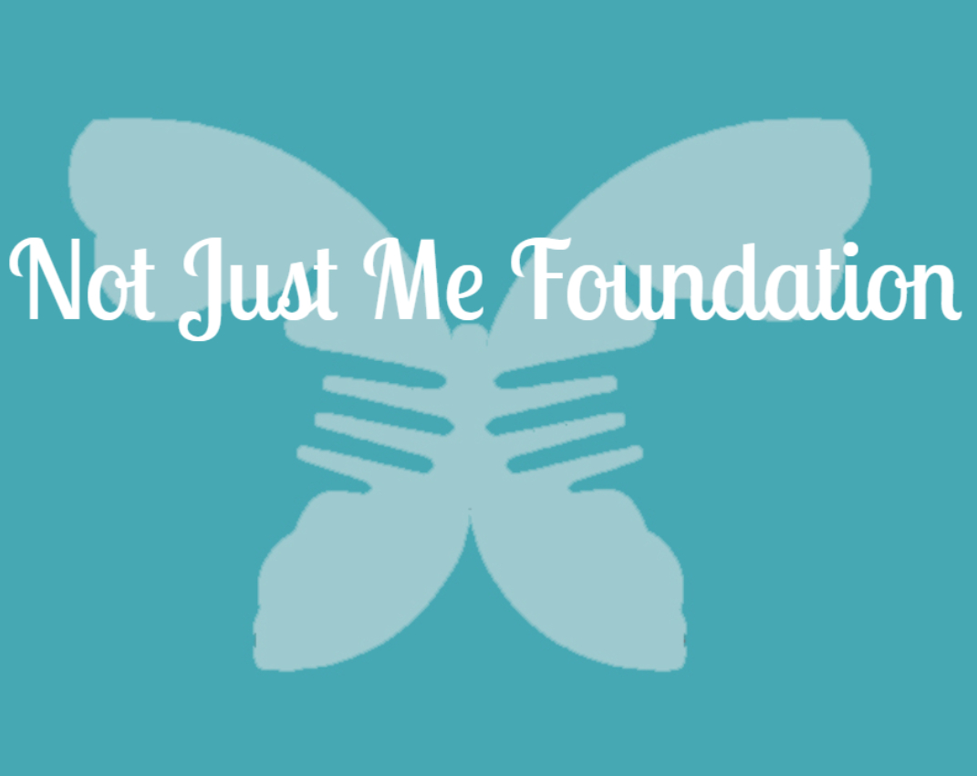 Not Just Me Foundation butterfly logo